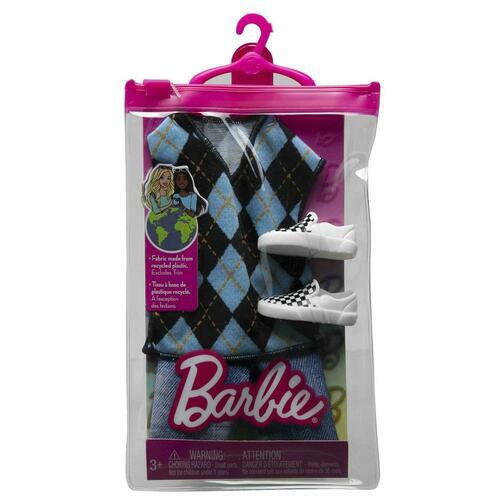 Barbie Fashion Pack Outfit for Ken Doll T-shirt, Shorts and Pair of Sneakers