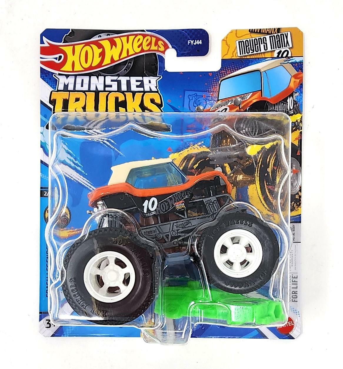 Hot Wheels Monster Trucks 1:64 Scale Die-Cast Vehicle | Mayers Manx | HWC69