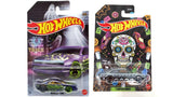 Bundle of 2 | Hot Wheels Halloween Theme 1:64 Die-Cast Cars | Muscle Tone & '71 Maverick Grabber