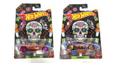 Bundle of 2 | Hot Wheels Halloween Theme 1:64 Die-Cast Cars | '14 Corvette Stingray & '16 Camaro SS