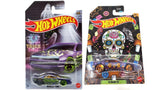 Bundle of 2 | Hot Wheels Halloween Theme 1:64 Die-Cast Cars | Muscle Tone & '16 Camaro SS