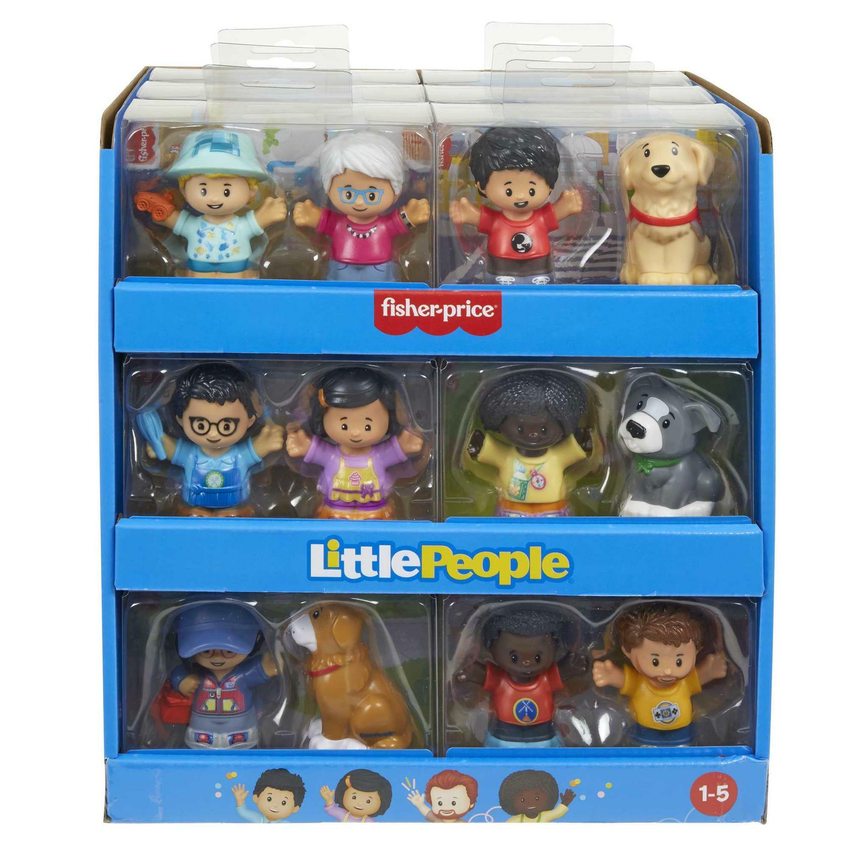 Fisher-Price Little People Figure 2-pack Figurines Play Set Assortment |DVM92