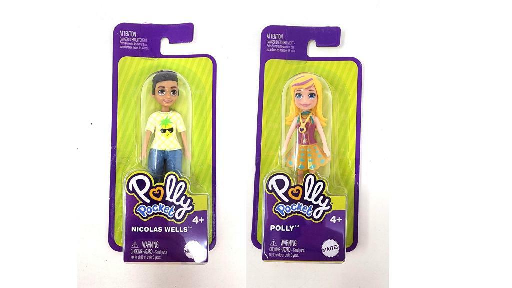 Bundle of 2 | Polly Pocket Impulse 3-inch Doll Collection | GKL28 & GKL31