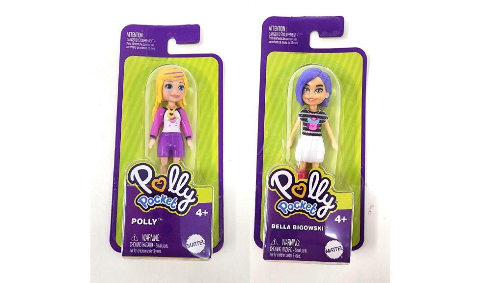 Bundle of 2 | Polly Pocket Impulse 3-inch Doll Collection | HDW45 & HDW48