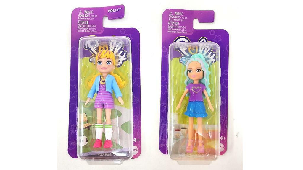 Bundle of 2 | Polly Pocket Impulse 3-inch Doll Collection | HKV76 & HKV81