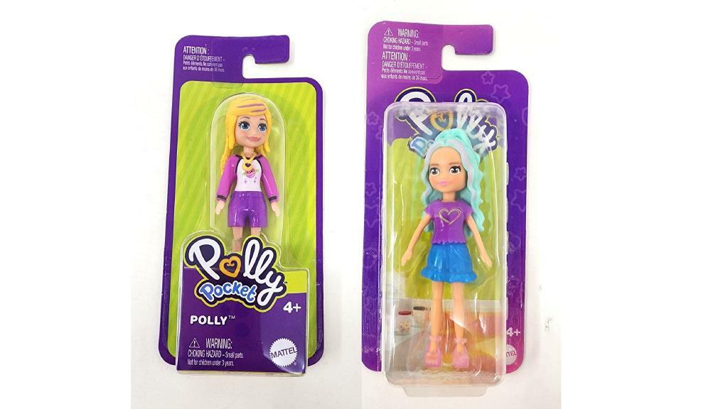 Bundle of 2 | Polly Pocket Impulse 3-inch Doll Collection | HDW45 & HKV81