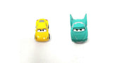 Bundle of 2 | Disney and Pixar Cars 2-inch Minis Series 1 | Collectible Toy Metal Cars | Cruz Ramirez & Flo