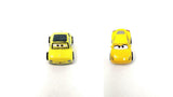 Bundle of 2 | Disney and Pixar Cars 2-inch Minis Series 1 | Collectible Toy Metal Cars | Luigi & Cruz Ramirez