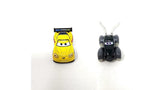 Bundle of 2 | Disney and Pixar Cars 2-inch Minis Series 1 | Collectible Toy Metal Cars | Jeff Gorvette & Speed Demon