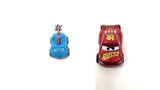 Bundle of 2 | Disney and Pixar Cars 2-inch Minis Series 1 | Collectible Toy Metal Cars | Ankylosaurus & Rusteze