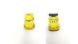 Bundle of 2 | Disney and Pixar Cars 2-inch Minis Series 1 | Collectible Toy Metal Cars | Cruz Ramirez & Jeff Gorvette