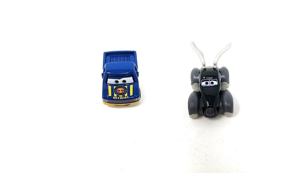 Bundle of 2 | Disney and Pixar Cars 2-inch Minis Series 1 | Collectible Toy Metal Cars | Official Tom & Speed Demon