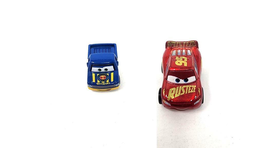 Bundle of 2 | Disney and Pixar Cars 2-inch Minis Series 1 | Collectible Toy Metal Cars | Official Tom & Rusteze