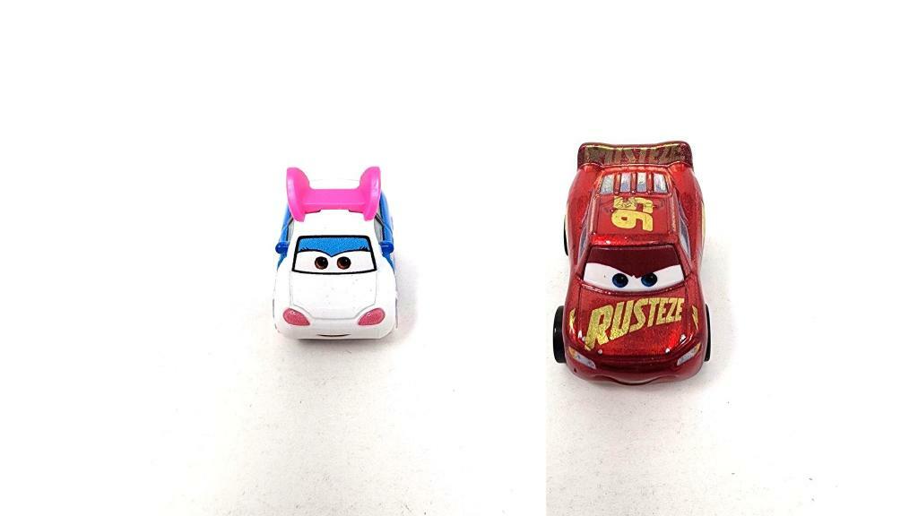 Bundle of 2 | Disney and Pixar Cars 2-inch Minis Series 1 | Collectible Toy Metal Cars | Suki & Rusteze