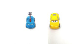 Bundle of 2 | Disney and Pixar Cars 2-inch Minis Series 1 | Collectible Toy Metal Cars | Ankylosaurus & Cruz Ramirez