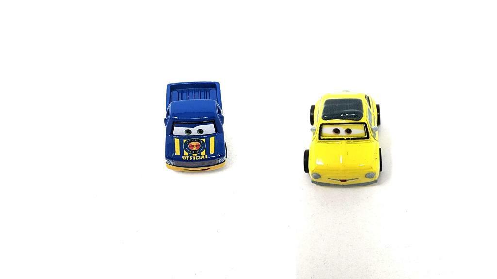 Bundle of 2 | Disney and Pixar Cars 2-inch Minis Series 1 | Collectible Toy Metal Cars | Official Tom & Luigi