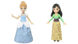 Bundle of 2 | Disney Princess 3.5-inch Small Doll - Cinderella & Mulan