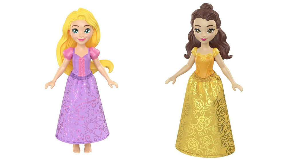 Bundle of 2 | Disney Princess 3.5-inch Small Doll - Rapunzel & Belle