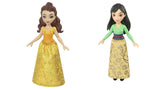 Bundle of 2 | Disney Princess 3.5-inch Small Doll - Belle & Mulan