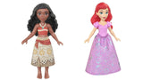 Bundle of 2 | Disney Princess 3.5-inch Small Doll - Moana & Ariel