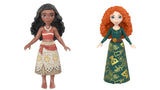 Bundle of 2 | Disney Princess 3.5-inch Small Doll - Moana & Merida