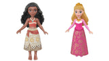 Bundle of 2 | Disney Princess 3.5-inch Small Doll - Moana & Aurora