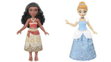 Bundle of 2 | Disney Princess 3.5-inch Small Doll - Moana & Cinderella