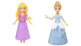 Bundle of 2 | Disney Princess 3.5-inch Small Doll - Rapunzel & Cinderella