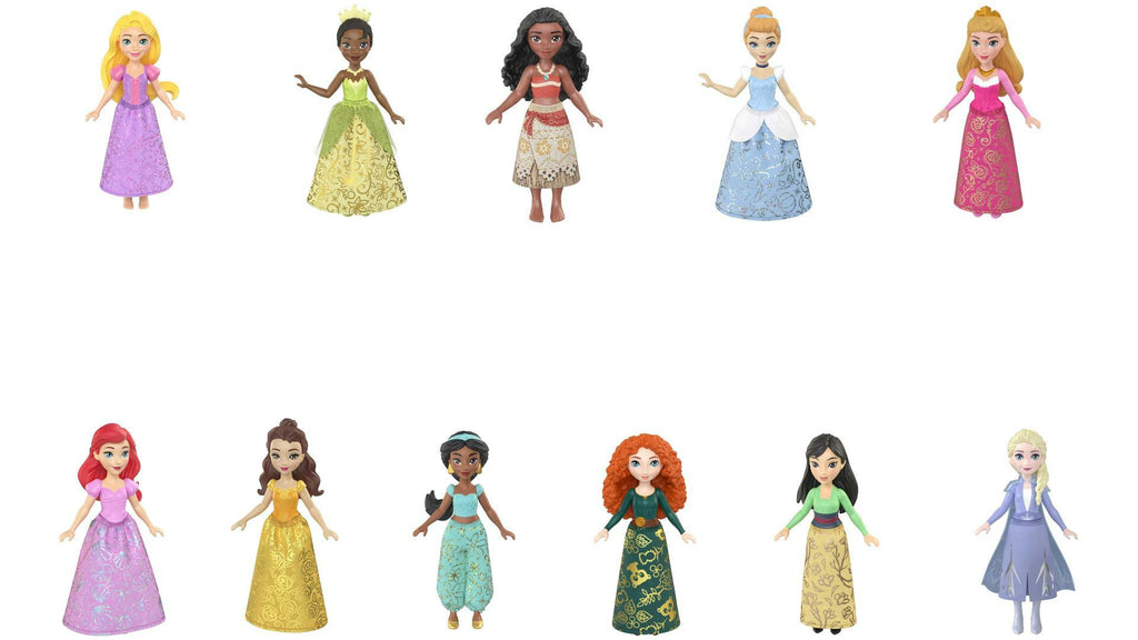 Bundle of 11 | Disney Princess 3.5-inch Small Doll - Super Collection #2