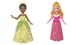 Bundle of 2 | Disney Princess 3.5-inch Small Doll - Tiana & Aurora
