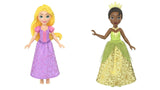 Bundle of 2 | Disney Princess 3.5-inch Small Doll - Rapunzel & Tiana