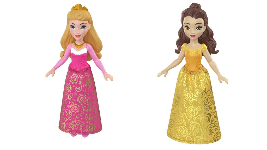 Bundle of 2 | Disney Princess 3.5-inch Small Doll - Aurora & Belle