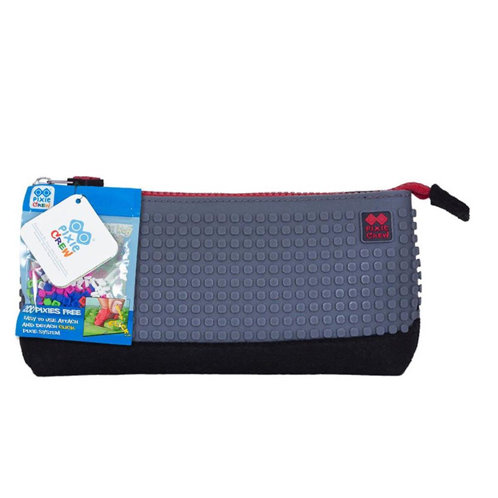 ❮❯ Pixie Crew Black & Gray Pencil Case