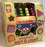 ALEX Toys - Alex Jr. Sort & Count Baby Wooden Developmental Toy, 1995