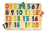 Melissa and Doug Kids Toy, Numbers Sound Puzzle