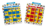 Melissa & Doug Flip to Win Travel Bingo Game - 2 Wooden Game Boards, 4 Double-Sided Cards