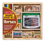 Melissa and Doug Kids Toys, Kids Horses Stamp Set Toys