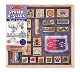 Melissa and Doug Kids Toy, Stamp-a-Scene Fairy Garden Set