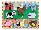 Melissa and Doug Kids Toy, Farm Chunky Puzzle