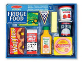 Melissa and Doug Toy, Wooden Fridge Food Set