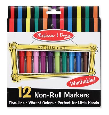 Melissa & Doug Non-Roll Markers