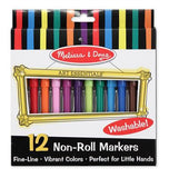 Melissa & Doug Non-Roll Markers