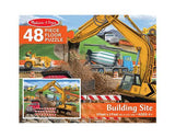 Melissa And Doug Building Site Jumbo Floor Puzzle 48pc