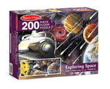 Melissa & Doug Exploring Space Jumbo Jigsaw Floor Puzzle 200pc