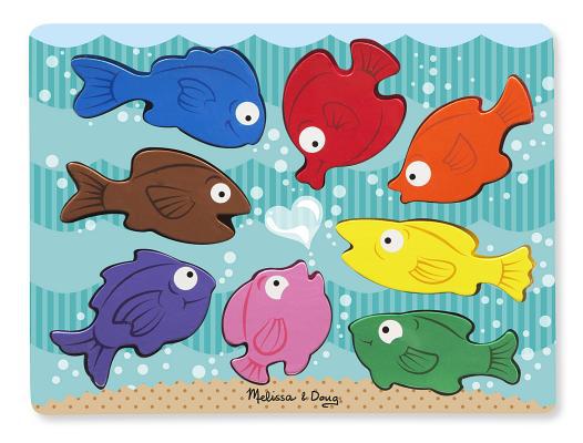 Melissa & Doug Colorful Fish Chunky Puzzle (8 Piece)