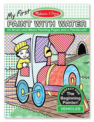 Melissa & Doug My First Paint with Water - Vehicles