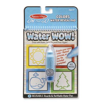 Melissa & Doug Water Wow! Colors & Shapes Water Reveal Pad Toy