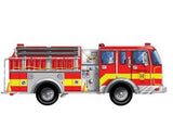 Melissa And Doug Fire Truck Jumbo Floor Puzzle 24pc