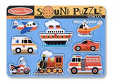 Melissa and Doug Kids Toy, Vehicles Sound Puzzle