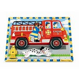 Melissa and Doug Kids Toy, Fire Truck Chunky Puzzle
